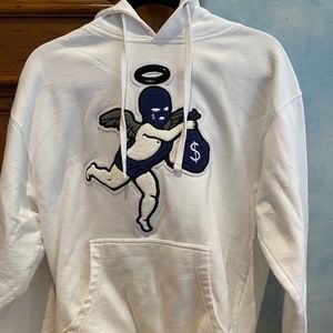 Hasta Muerte Patched Hoodie Size M